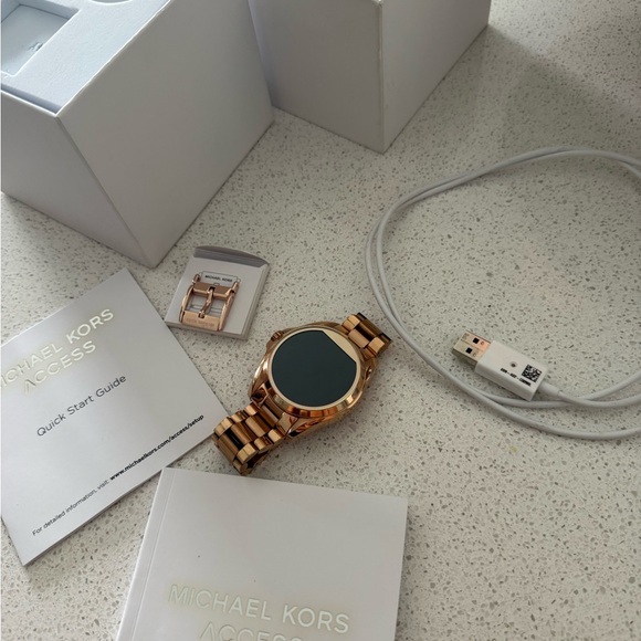 Michael Kors Gold-Tone Smartwatch - Picture 1 of 2